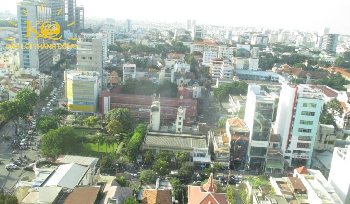 view nhìn từ tòa nhà