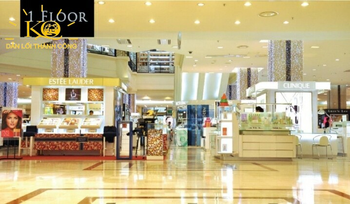 hình chụp tầng 1 trung tâm thương mại diamond plaza