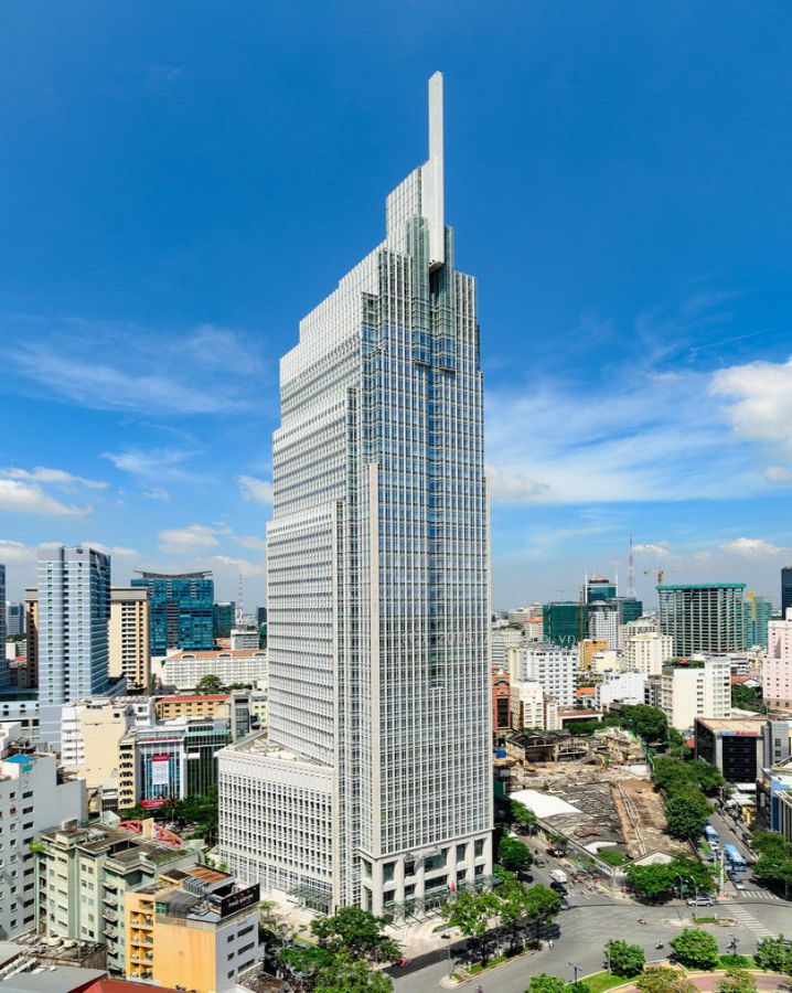 Văn phòng hạng a Vietcombank tower với thiết kế độc đáo