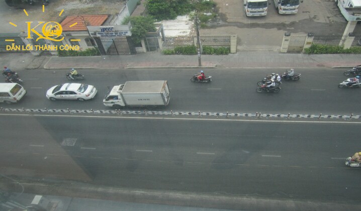 Hướng view từ tòa nhà đường Nguyễn Thị Minh Khai