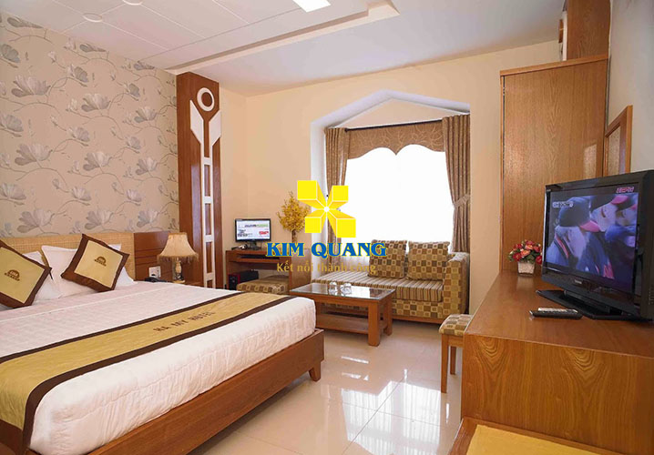 Hình chụp một phòng trong khách sạn Ha My 3 đường Thủ Khoa Huân Hình chụp một phòng trong khách sạn Ha My 3 đường Thủ Khoa Huân