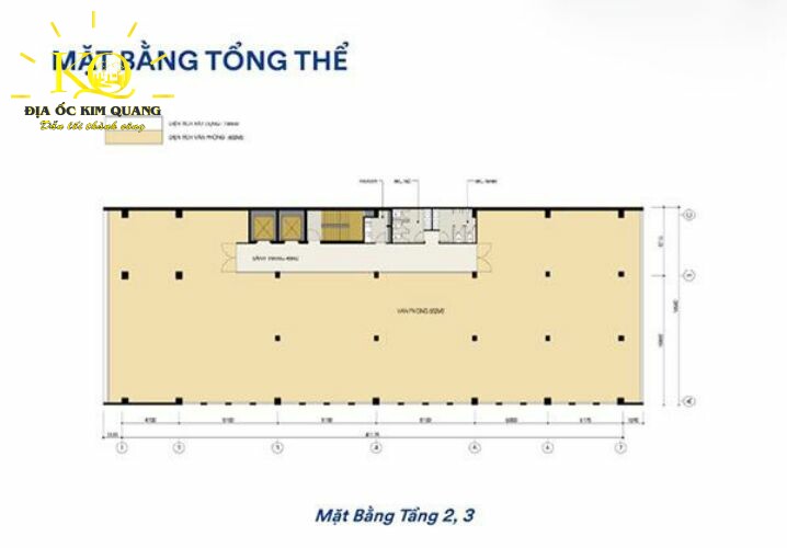 Cho thuê tòa nhà văn phòng đường Xa Lộ Hà Nội, mặt bằng tầng 2, 3