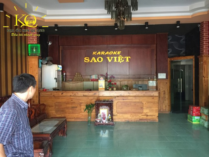 Quầy lễ tân tại Sao Việt building