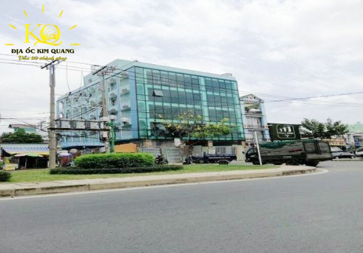 Hình phối cảnh tổng quát tòa nhà văn phòng cho thuê nguyên căn tại khu vực phường 15 quận Tân Bình