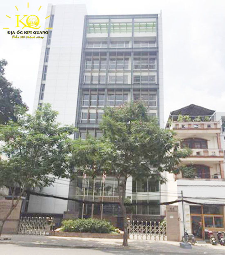 Phối cảnh tổng quát nguyên tòa nhà văn phòng cho thuê đường Trần Cao Vân