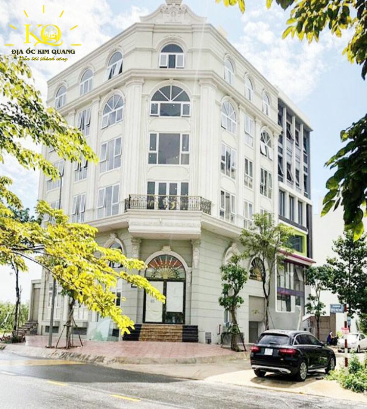 Nguyên tòa nhà văn phòng cho thuê đường Trương Văn Bang quận 2, hình chụp bao quát