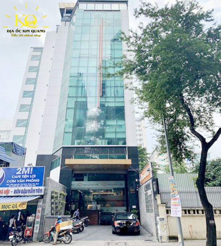 Hình chụp bao quát cho thuê nguyên tòa nhà văn phòng đường Nguyễn Thị Minh Khai