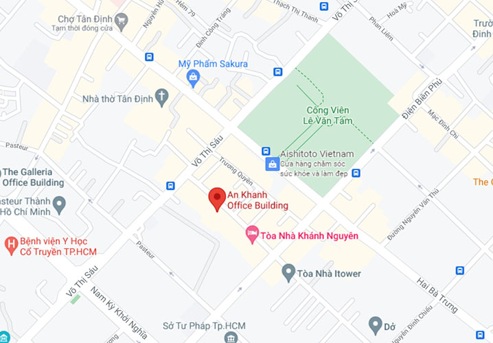 Xem link vị trí tòa nhà An Khánh Office Building trên Google Map