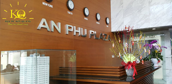 Quầy lễ tân An Phú Plaza