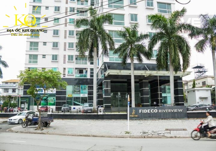 Phía trước tòa nhà Fideco Riverview