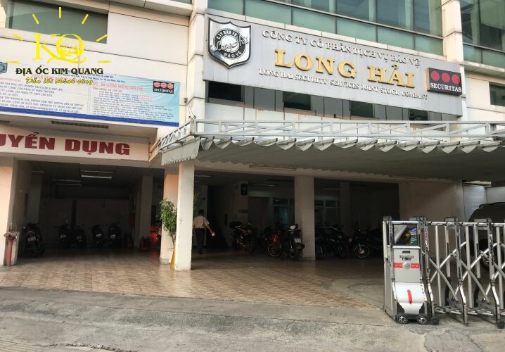 Phía trước Long Hải Building