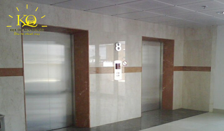 Hệ thống thang máy tại tòa nhà Gia Định Bank Office