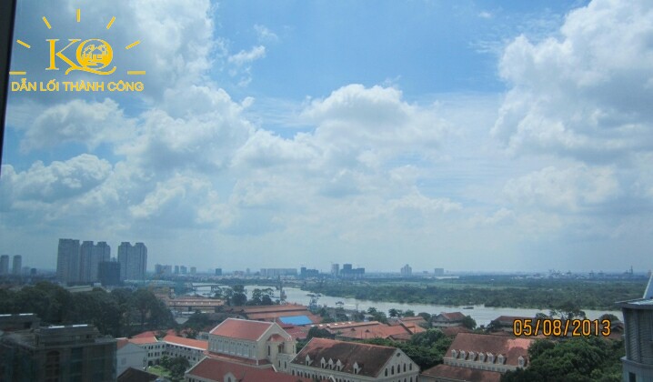 Hướng view từ Green Power ra sông Sài Gòn