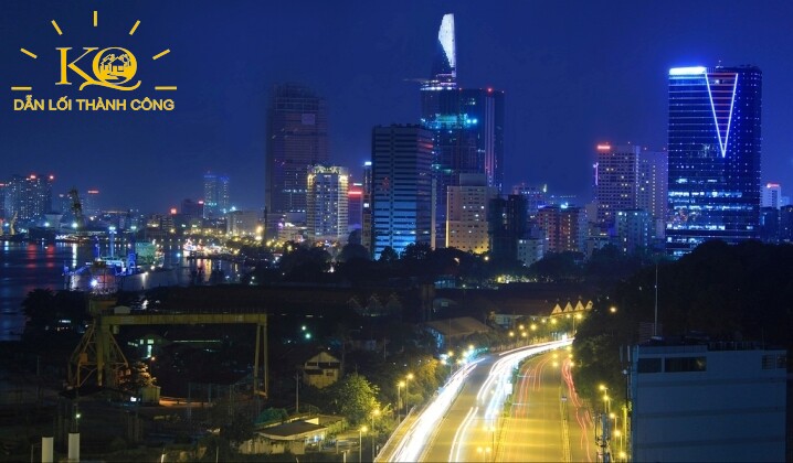 Cảnh Lim Tower về đêm