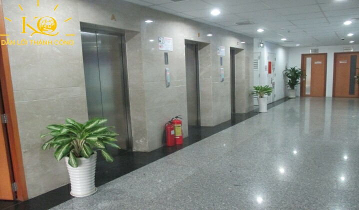 Hệ thống thang máy tại tòa nhà Nguyễn Kim building