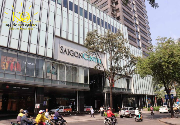 Khu vực phía trước tòa nhà Saigon Centre 2 cho-thue-van-phong-quan-1-saigon-centre-2