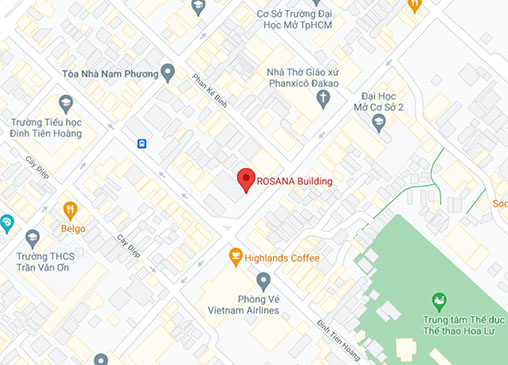 Xem link vị trí tòa nhà Rosana Tower trên Google Map