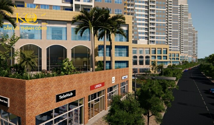 Cho thuê văn phòng quận 2 The Sun Avenue phối cảnh phía trước tòa nhà | Địa Ốc Kim Quang cho-thue-van-phong-quan-2-the-sun-avenue-3-hinh-chup-phia-truoc-dia-oc-kim-quang