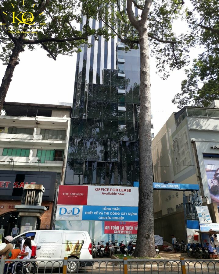 Địa ốc Kim Quang Bên ngoài tòa nhà cho thuê văn phòng quận 3 An Gia Tower