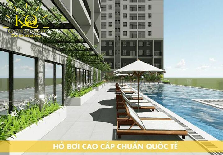 Hồ bơi tại tòa nhà M-One Nam Sài Gòn