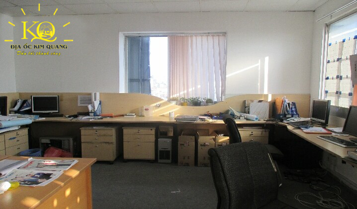 Địa ốc Kim Quang Hình chụp diện tích trống tại văn phòng cho thuê quận Phú Nhuận Vinalines building