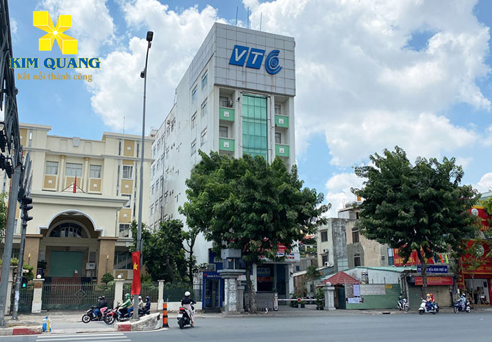 Bên ngoài tòa nhà VTC