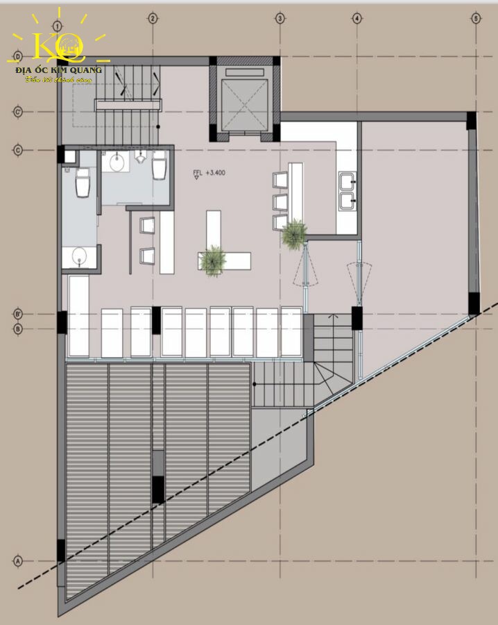 Layout tòa nhà Sabay CL