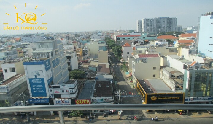 Cho thuê văn phòng Tân Bình Tất Minh building view Hướng view từ Tất Minh Building