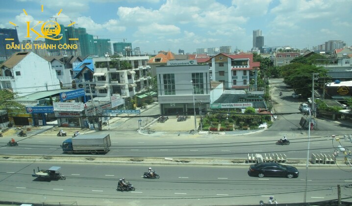 View nhìn từ tòa nhà Trần Não building