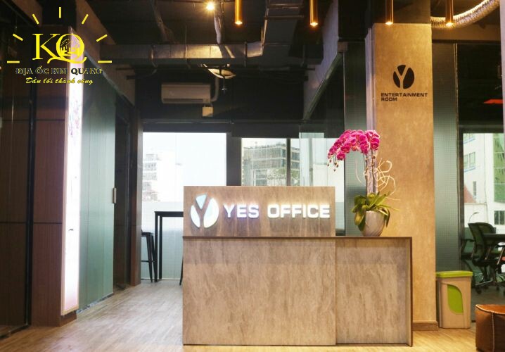 Khu vực reception Yes Office 
