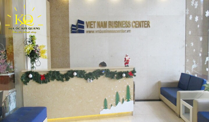 Quầy lễ tân tại Vietnam Business Center