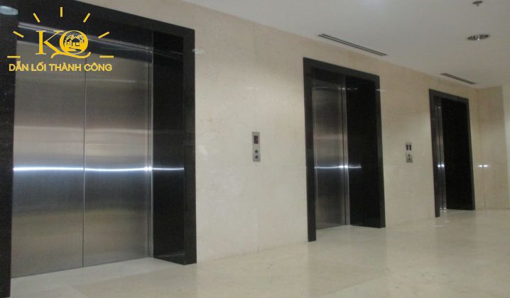 Hệ thống thang máy tại tòa nhà SCB building
