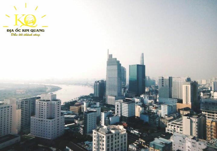 Hướng view từ Sonatus Tower ra sông Sài Gòn