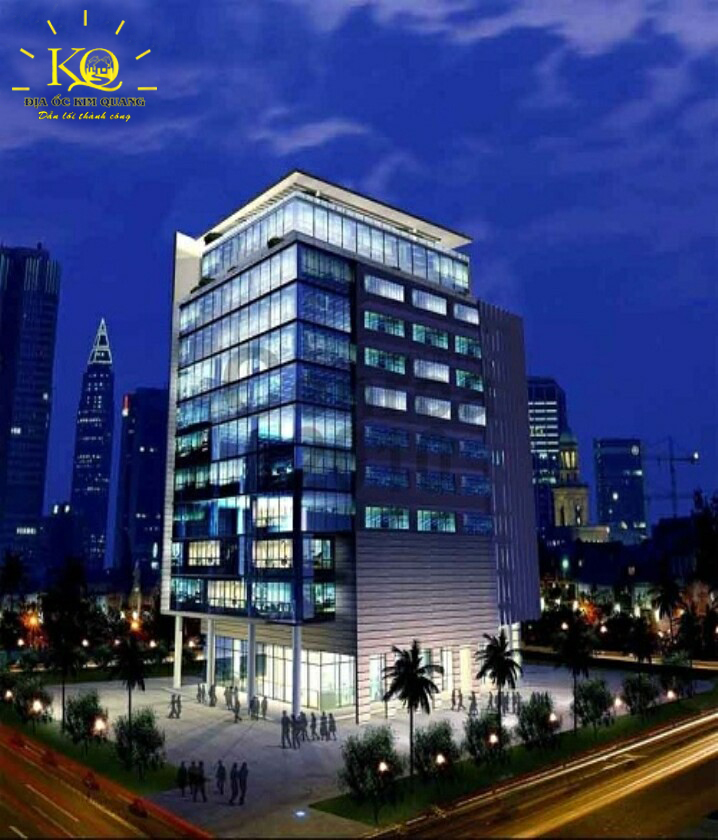 Địa ốc Kim Quang  Hình chụp tổng quan tòa nhà cho thuê văn phòng quận 7 Beautiful Saigon