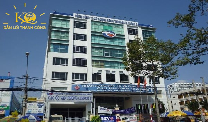Văn phòng cho thuê quận Bình Thạnh Cienco 6 building