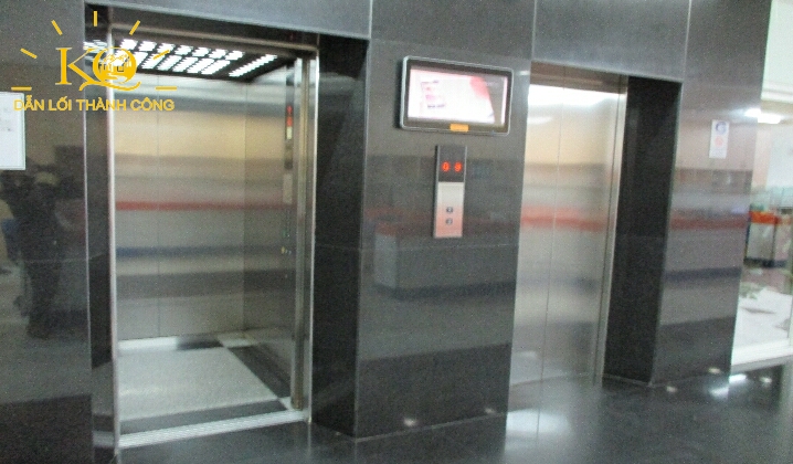 Hệ thống thang máy tại tòa nhà Licogi ​Building