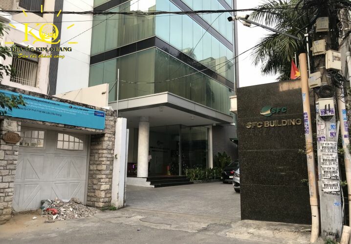 Địa Ốc Kim Quang  Cho thuê văn phòng quận Phú Nhuận SFC Building phía trước