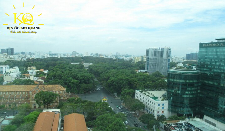 Hướng view từ tòa nhà mPlaza Saigon