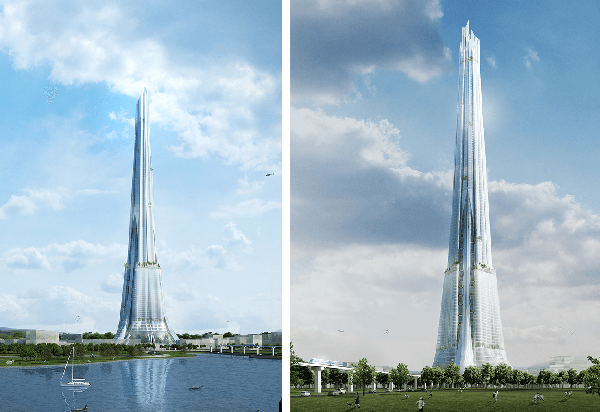 Phương Trạch Tower sẽ là tòa tháp cao trên 100 tầng đầu tiên của Việt Nam