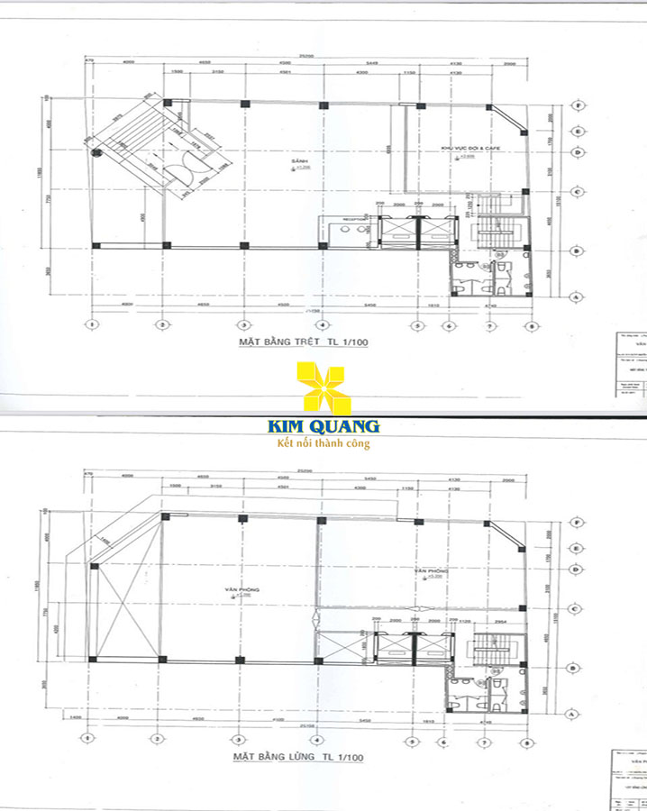 Layout của tòa nhà văn phòng đường Nguyễn Trãi quận 1 Layout của tòa nhà văn phòng đường Nguyễn Trãi quận 1