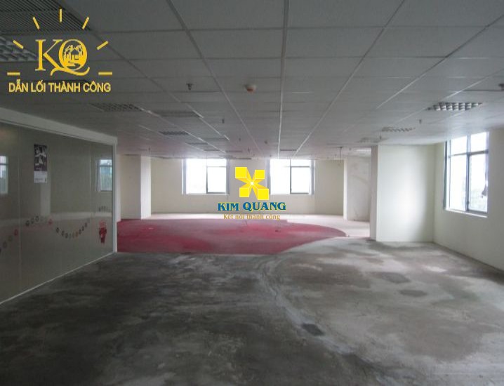 Hình chụp sàn điển hình tòa nhà văn phòng cho thuê đường Nguyễn Đình Chiểu Hình chụp sàn điển hình tòa nhà văn phòng cho thuê đường Nguyễn Đình Chiểu
