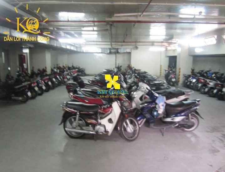 Hầm để xe tòa nhà văn phòng cho thuê đường Nguyễn Đình Chiểu Hầm để xe tòa nhà văn phòng cho thuê đường Nguyễn Đình Chiểu