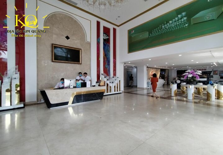 Khu vực reception Lê Bảo Minh Building