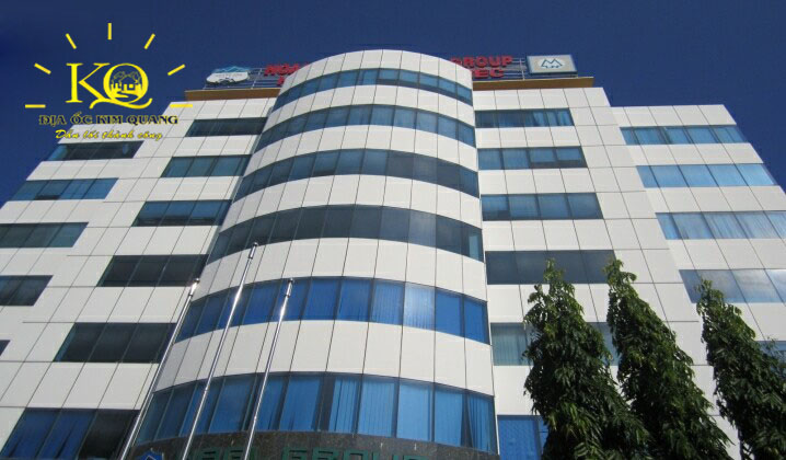 Cho thuê văn phòng quận 10 Hoàng Anh Safomec Office hình chụp bao quát tòa nhà  Địa Ốc Kim Quang