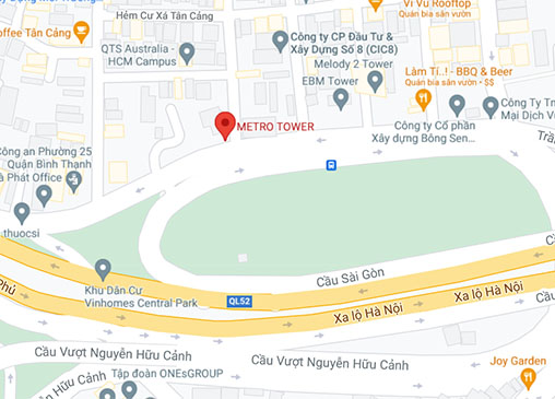 Xem link vị trí tòa nhà Metro Tower trên Google Map