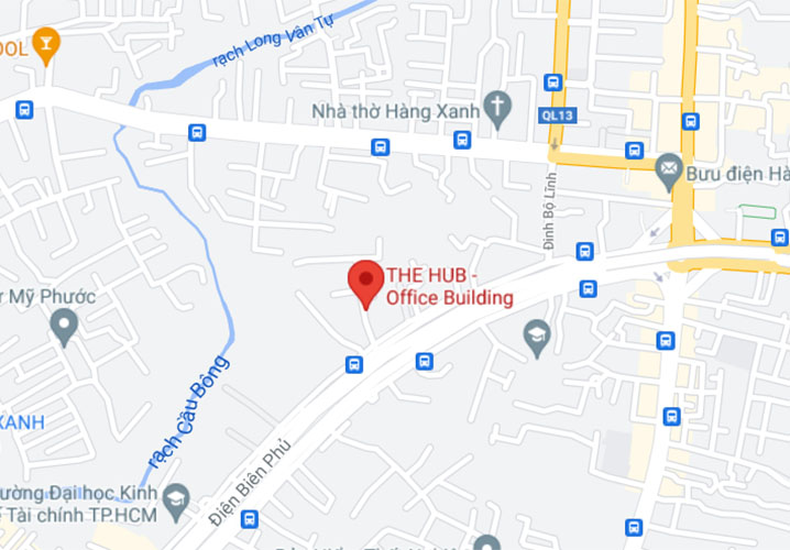 Xem link vị trí tòa nhà The Hub Building trên Google Map