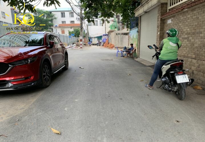 Văn phòng cho thuê Sông Nhuệ Office phía trước 