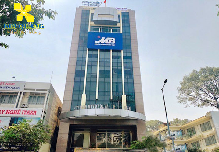 Hình chụp tổng quan bên ngoài tòa nhà Phương Nam Office Building