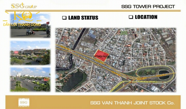 Hình chụp sơ đồ vị trí SSG Tower