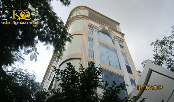 Hình chụp tòa nhà cho thuê văn phòng đường A4